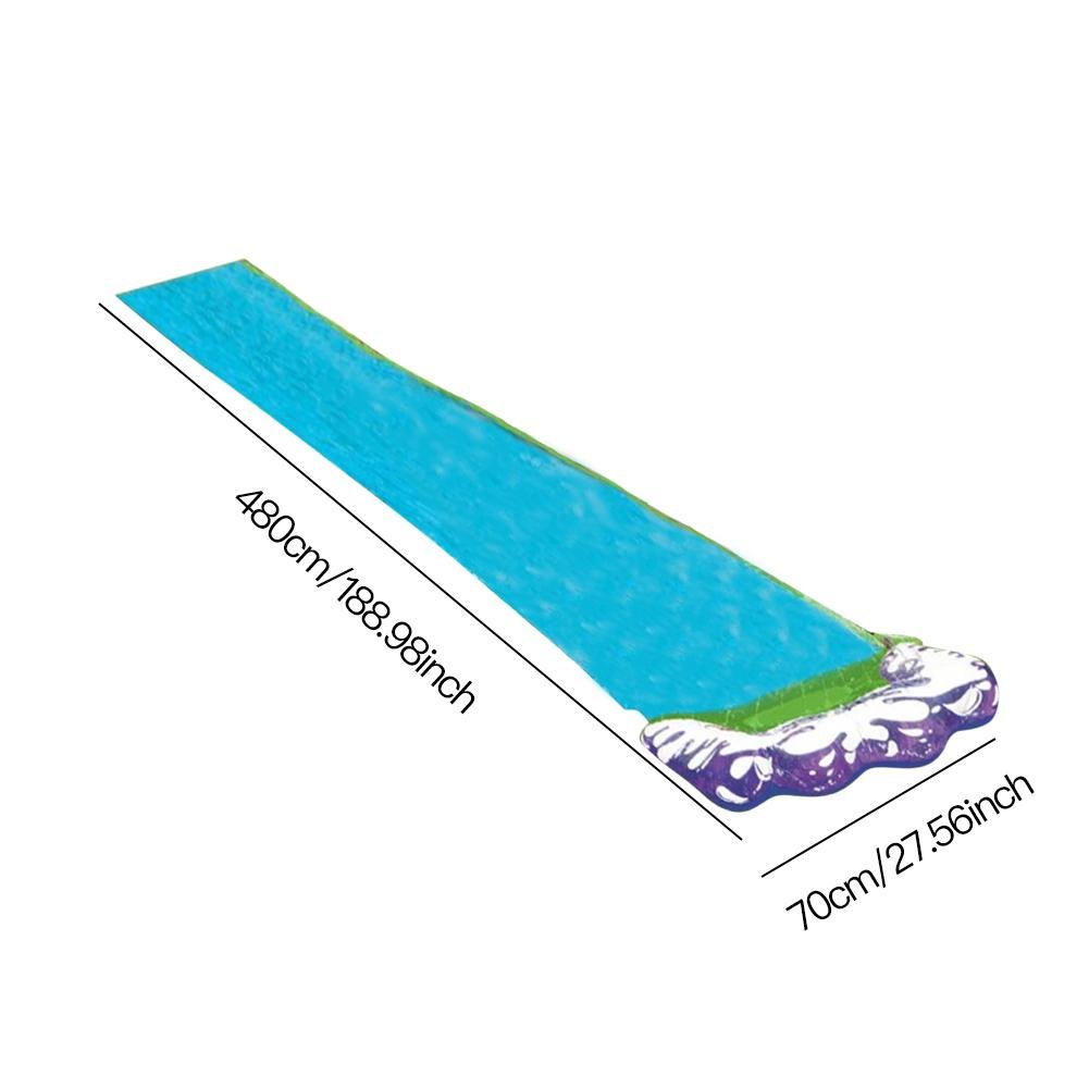 Long Kids Racing Home Water Slide 15' image 6