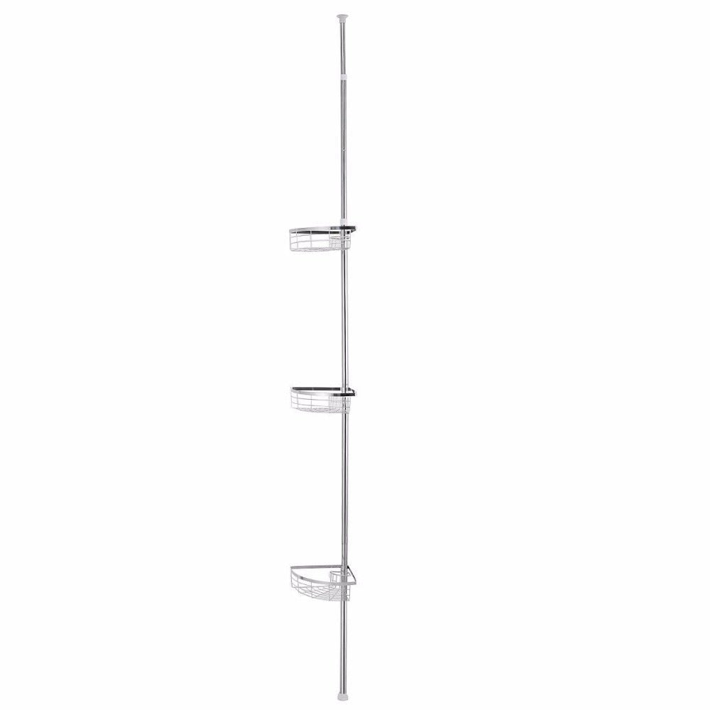 Tension Pole Standing Corner Shower Caddy image 2