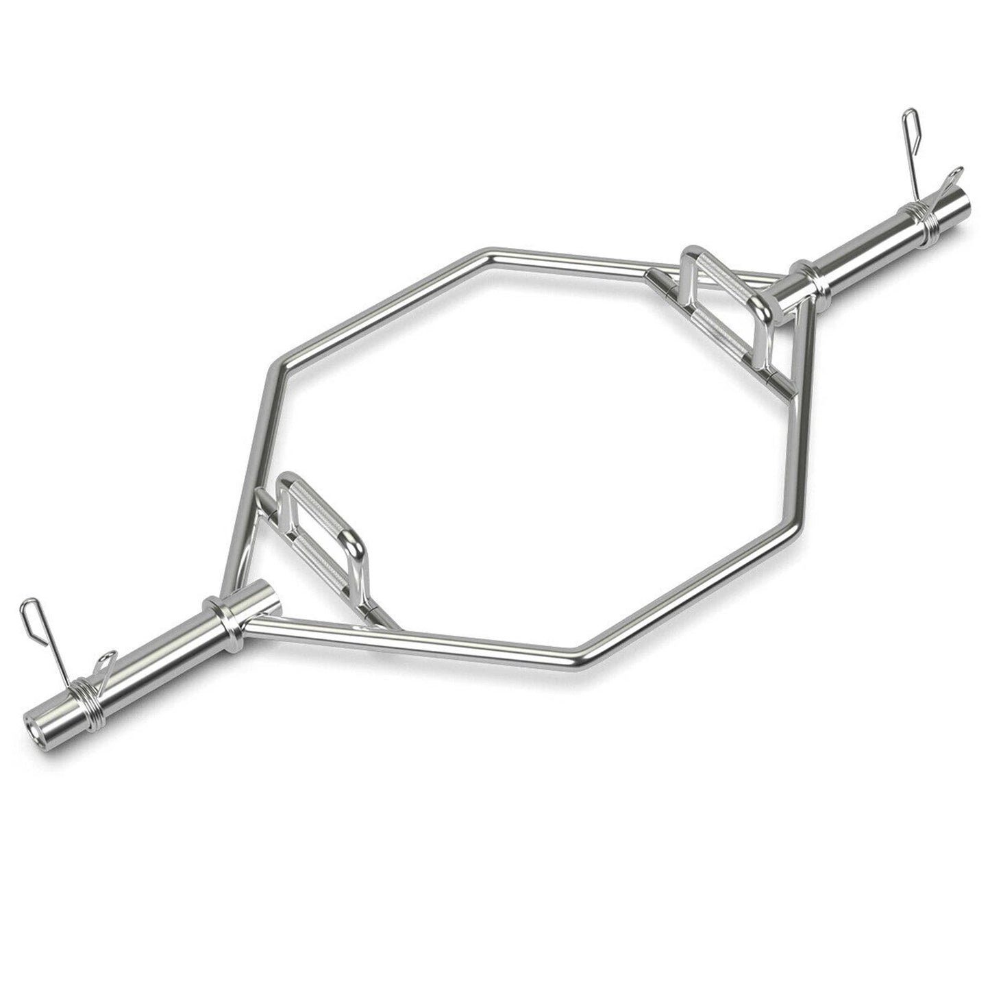 Heavy Duty Hexagon Deadlift Trap Shrug Bar image 4