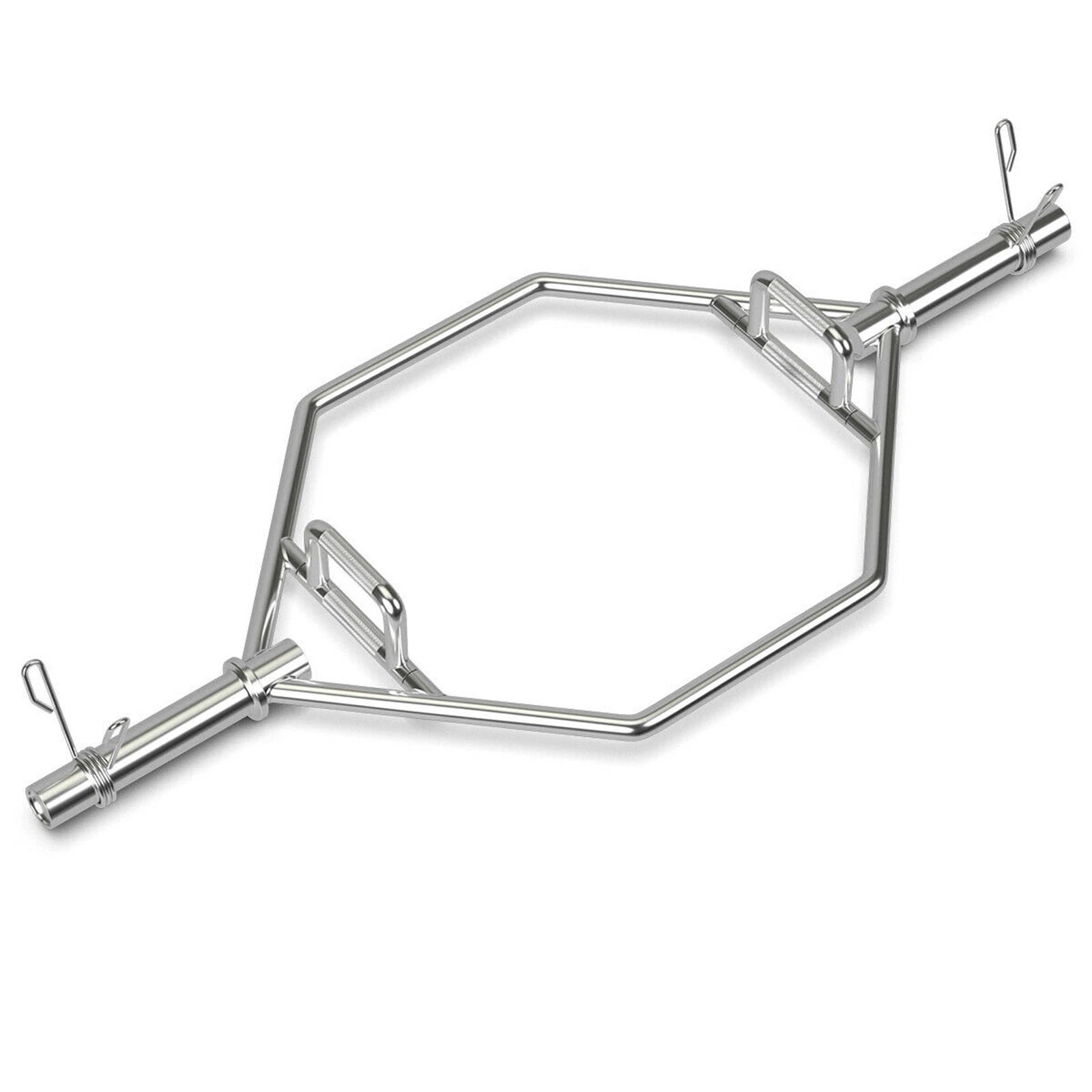 Heavy Duty Hexagon Deadlift Trap Shrug Bar image 4