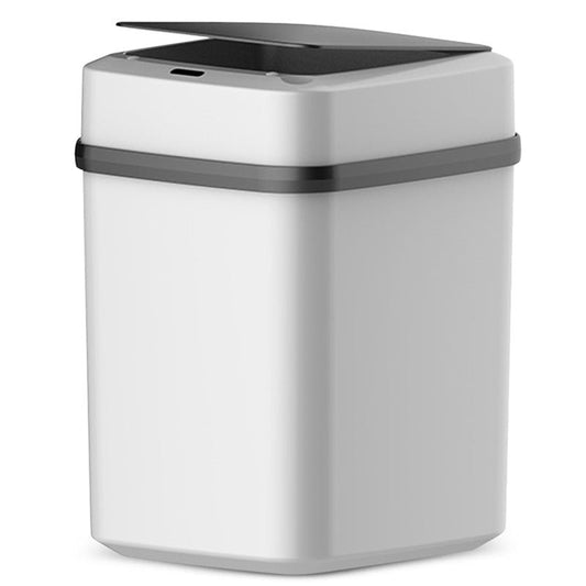 Automatic Motion Sensor Kitchen Trash Can With Lid Touchless image 0