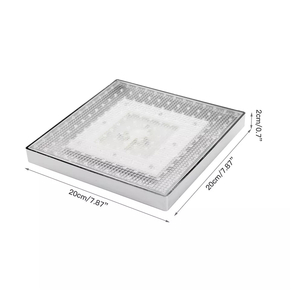 Color Changing Waterproof LED Shower Head Light image 6