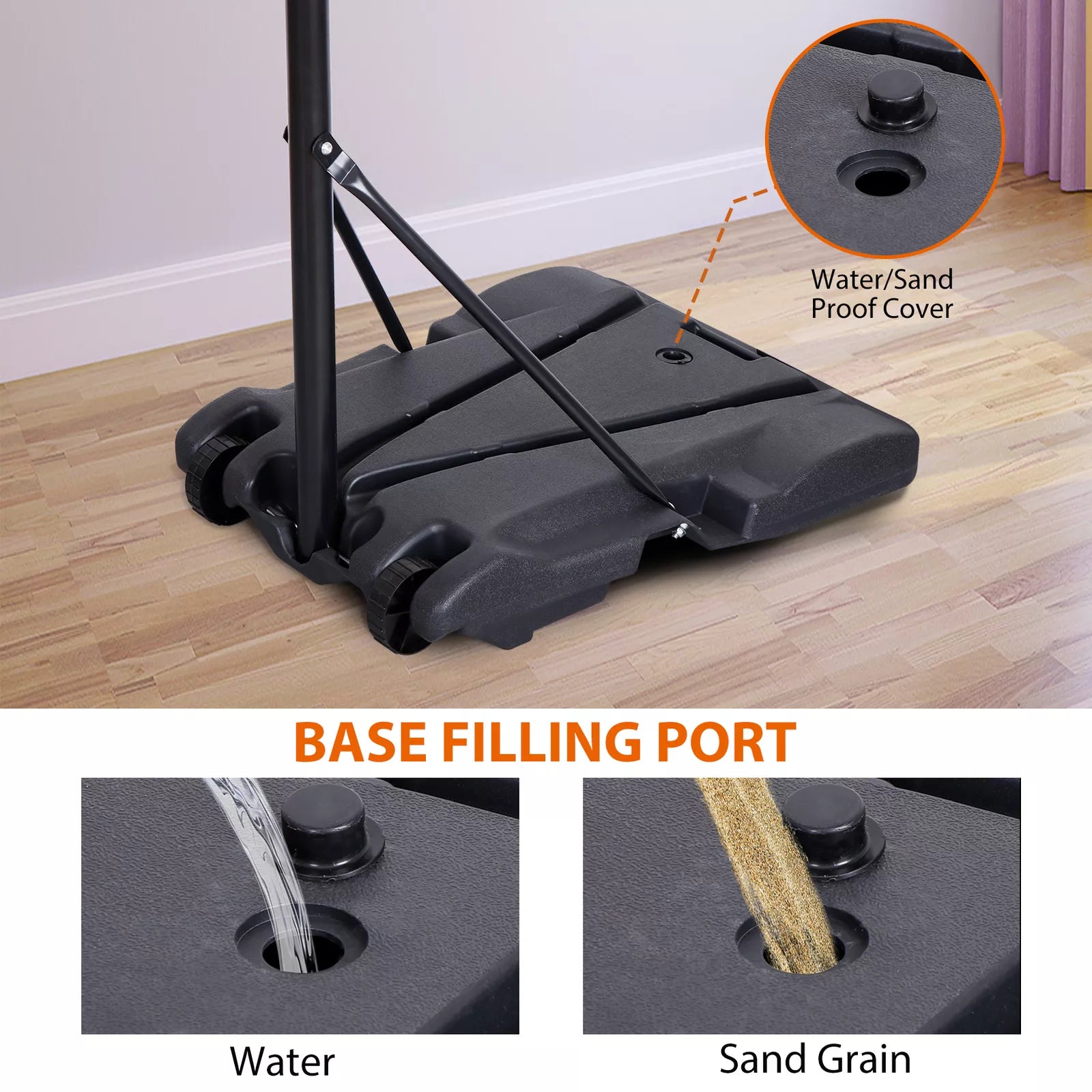 Portable Kids Adjustable Basketball Hoop image 7