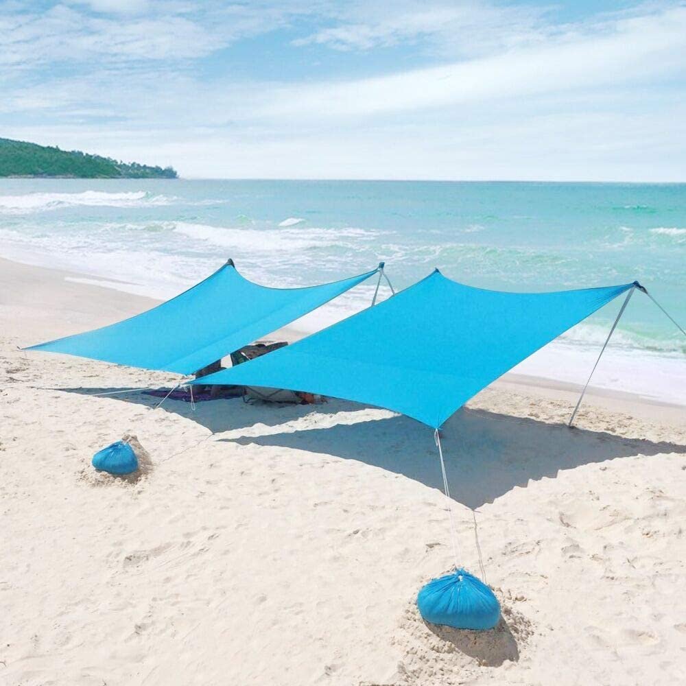 Premium Beach Canopy Tent Pop Up Waterproof Sun Shade Shelter image 4