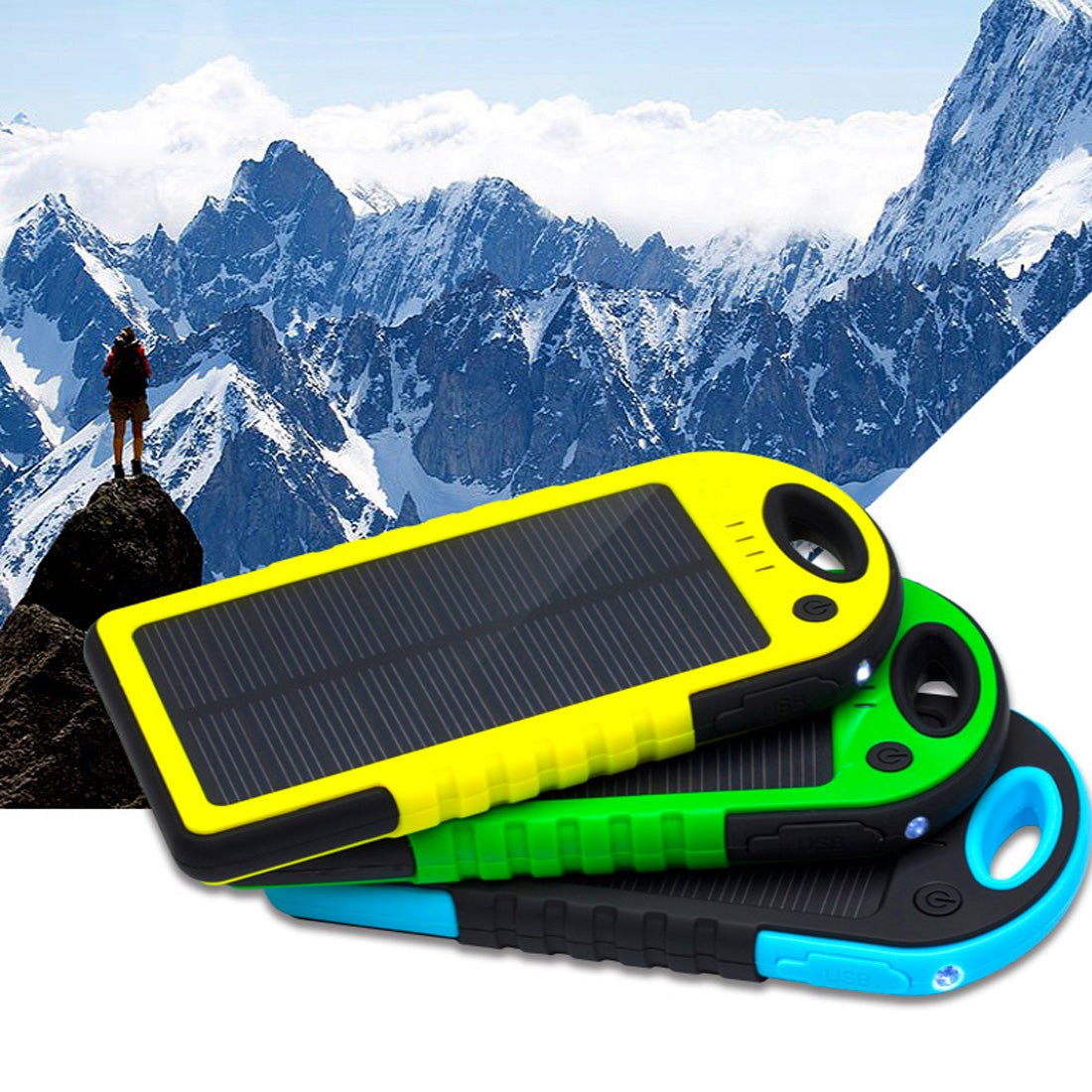 Portable Solar Powered Cell Phone Battery Charger image 12