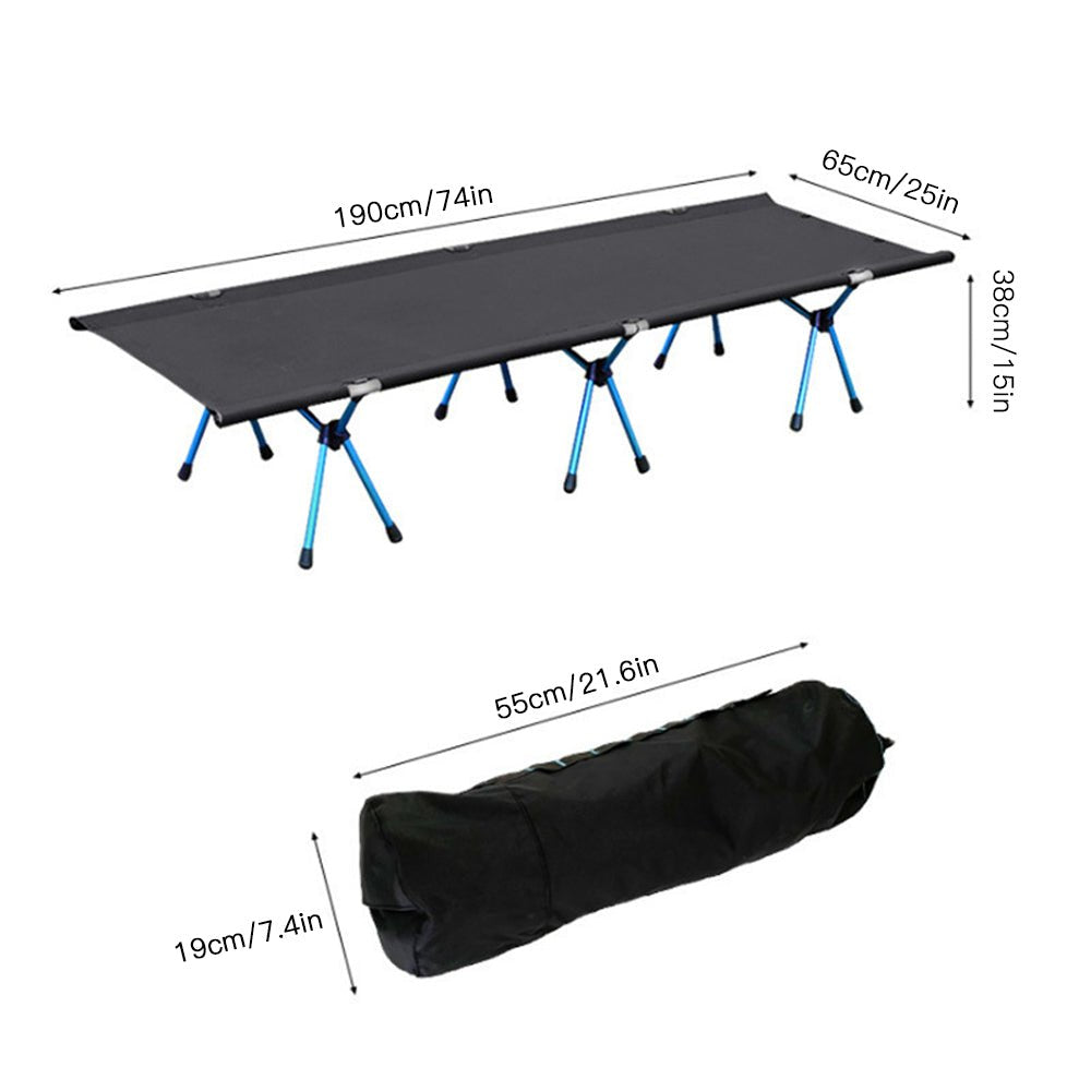Premium Folding Camping Cot Sleeping Bed image 2