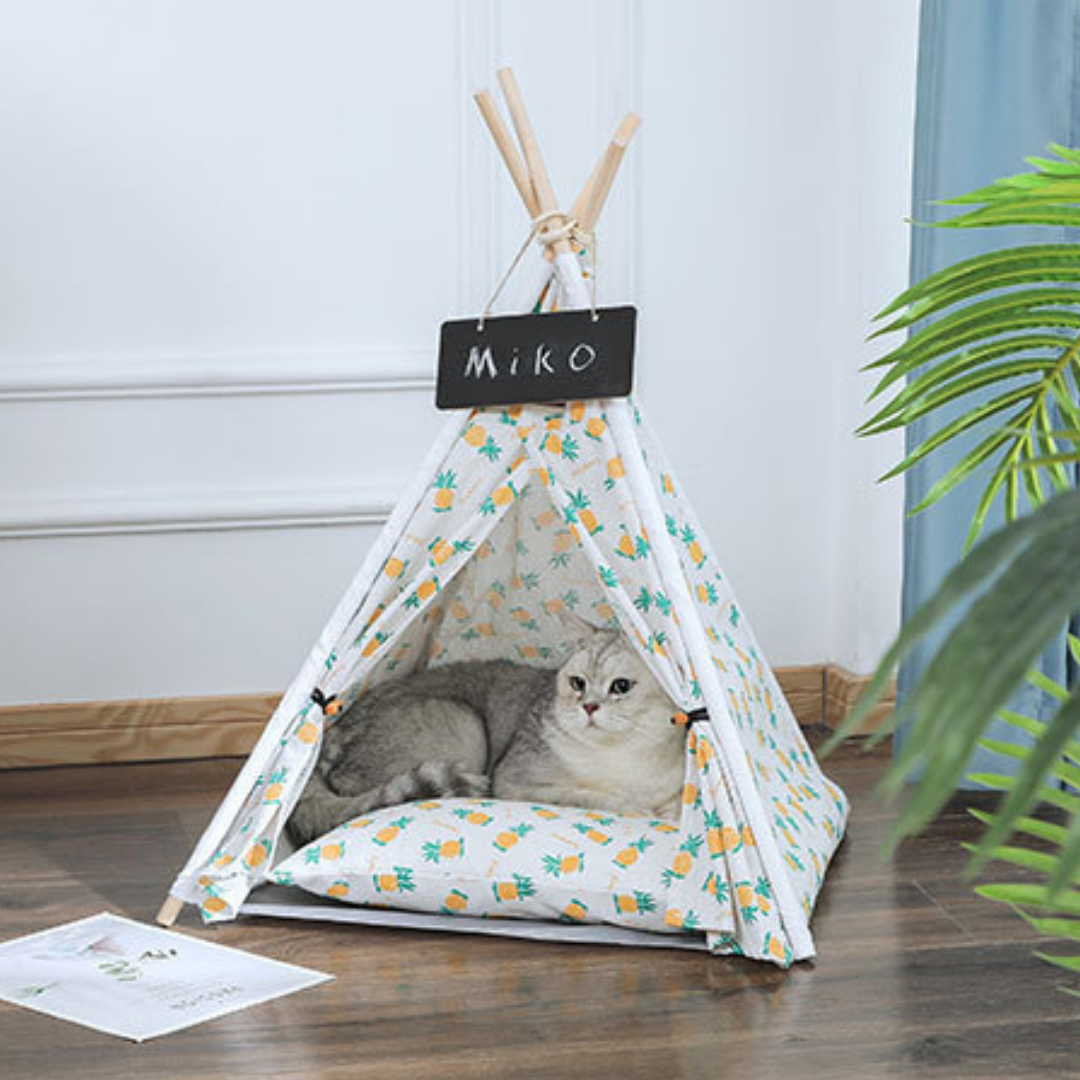 Portable Pop Up Dog / Cat Teepee Bed Tent image 6