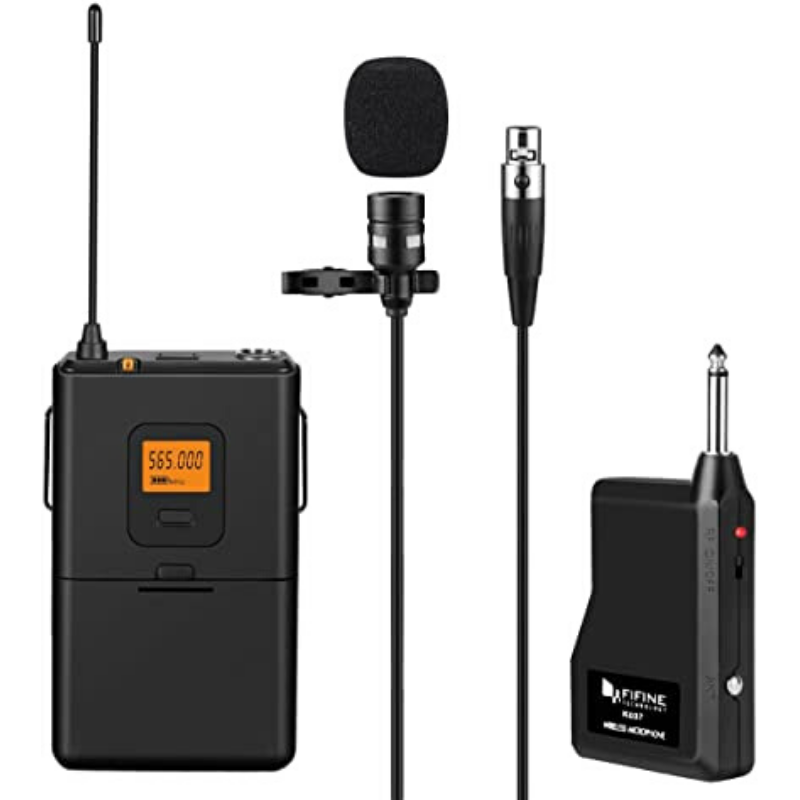 Wireless Lavalier Lapel Microphone System image 3