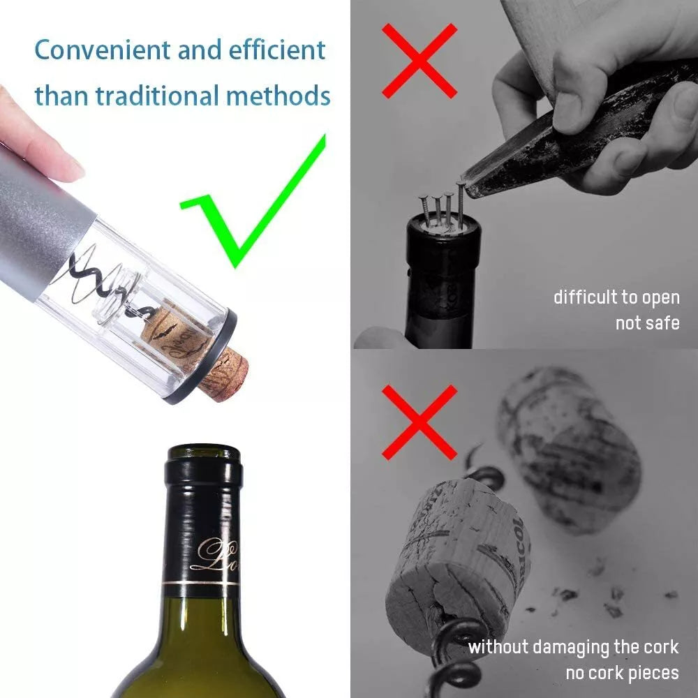 Premium Automatic Electric Wine Bottle Opener image 4