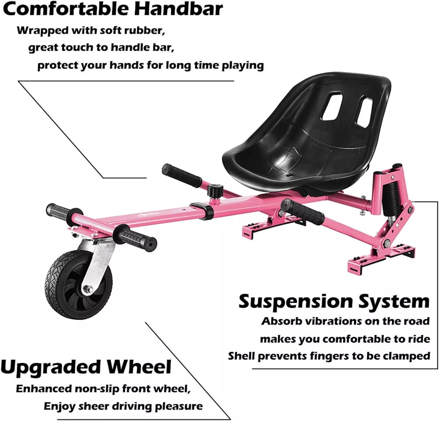 Premium Hover Board Go Kart Seat Attachment image 4