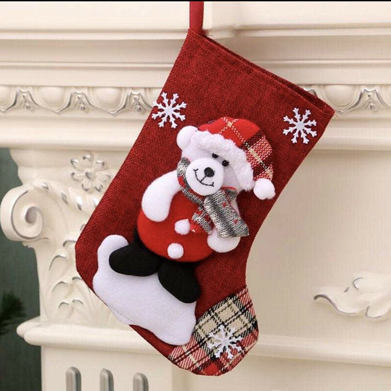 Large Family Christmas Sock Stockings image 3