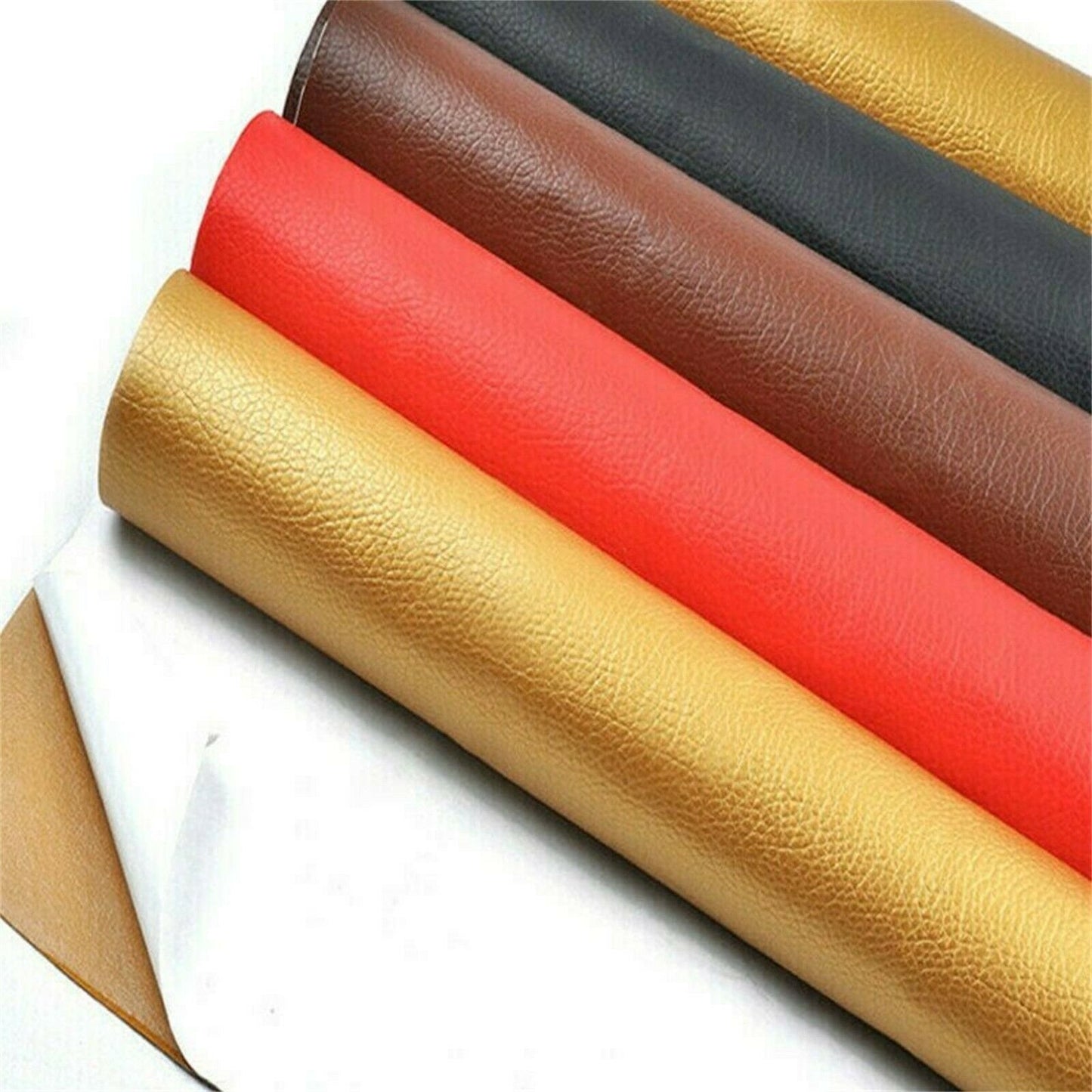 Self-Adhesive Leather Repair Patch Stick on Sofa Repairing Car Bag Seat image 1