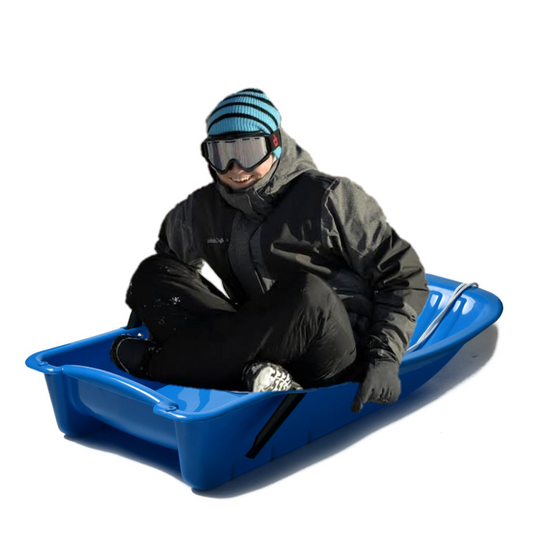 Spacious Plastic Kids / Adults Snow Sled image 0