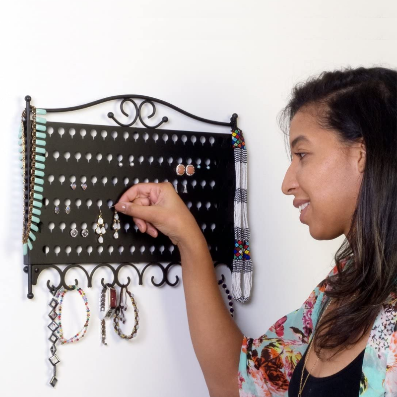 Premium Wall Mounted Jewelry Organizer Storage image 12