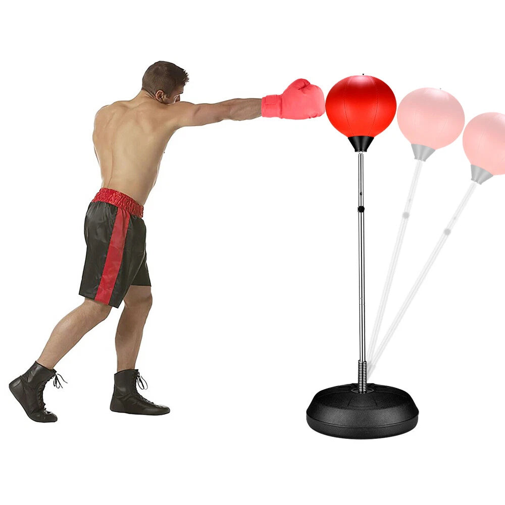 Adjustable Free Standing Boxing Reflex Punch Bag image 0