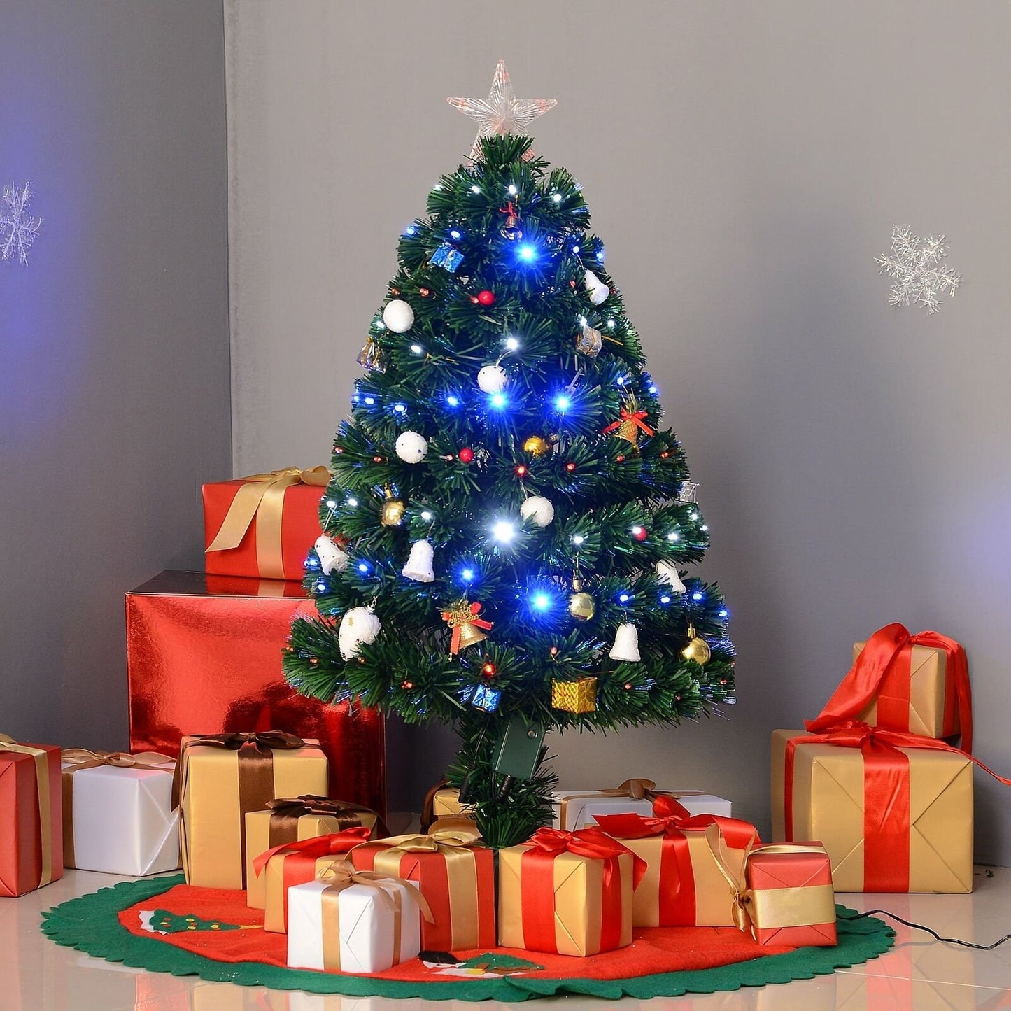 Festive Prelit Artificial Tabletop Christmas Tree image 0
