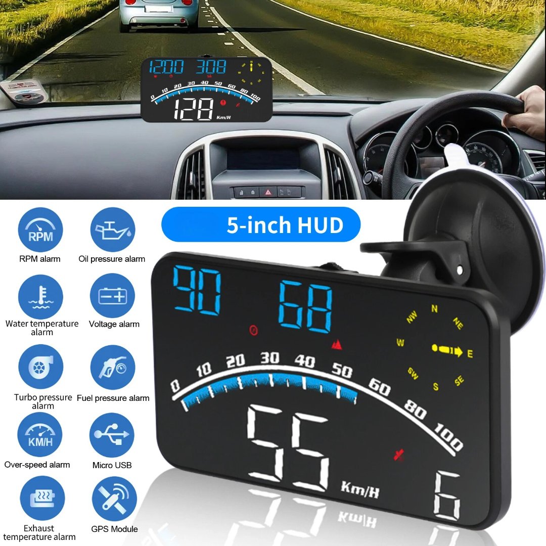 Digital Car HUD Head Up Display image 1