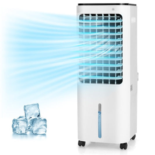 4-in-1 Evaporative Air Cooler with 12L Water Tank and 4 Ice Boxes image 0