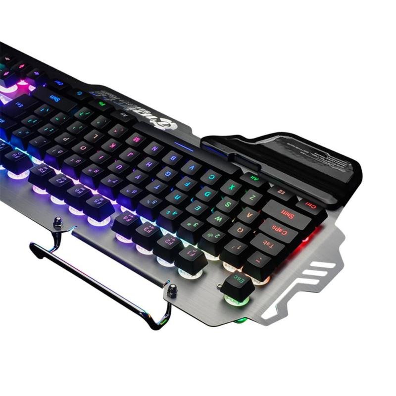 Premium Light Up PC RGB White Gaming Keyboard image 3