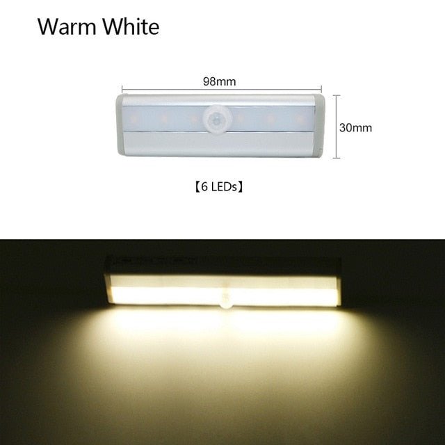 Battery Operated LED Closet Light Wireless Motion Sensor image 1