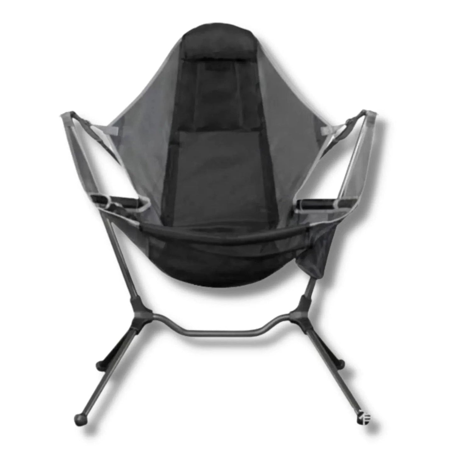 Luxury Reclining Camping Chair - Gray image