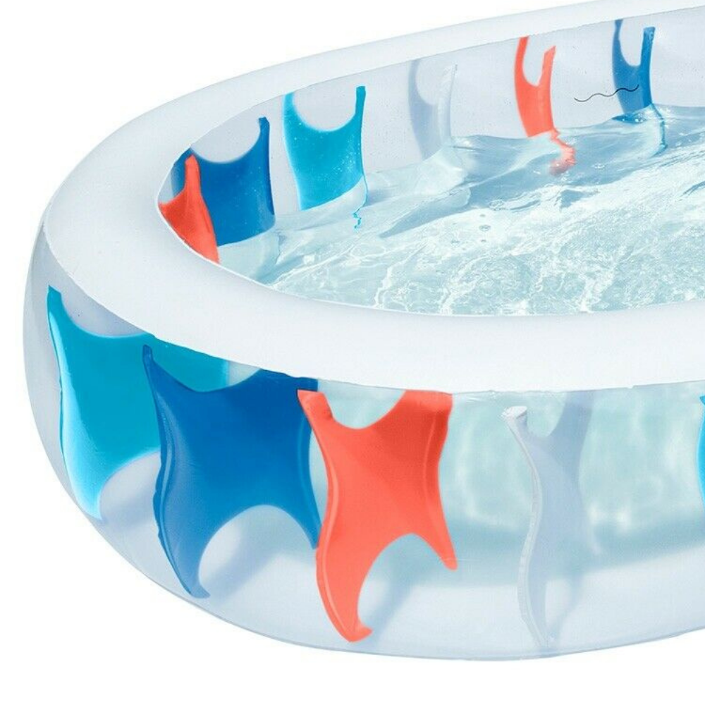 Large Family Above Ground Blow Up Adult Inflatable Swimming Pool image 3