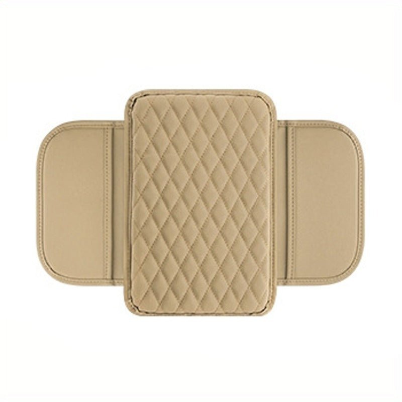 Car Armrest Box Reinforced Pad With Side Storage Bag image 5