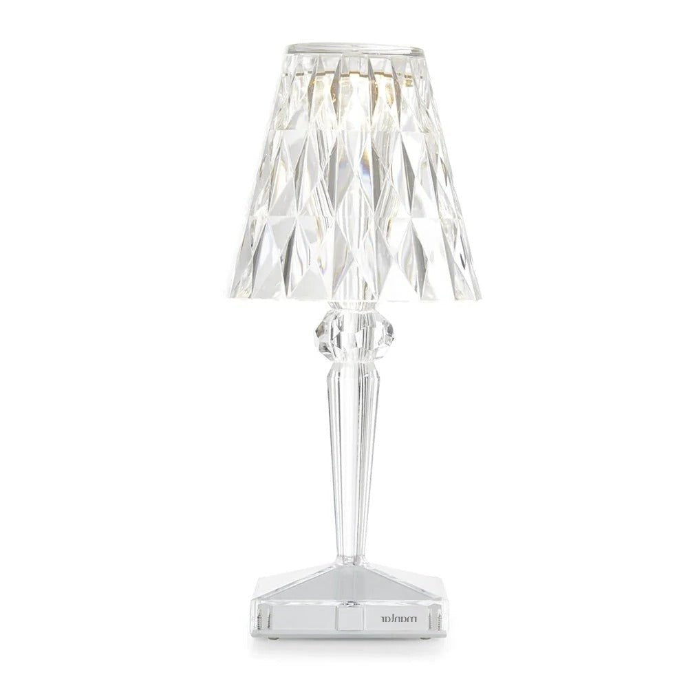 Crystal Wireless LED Lamp - Transparent image
