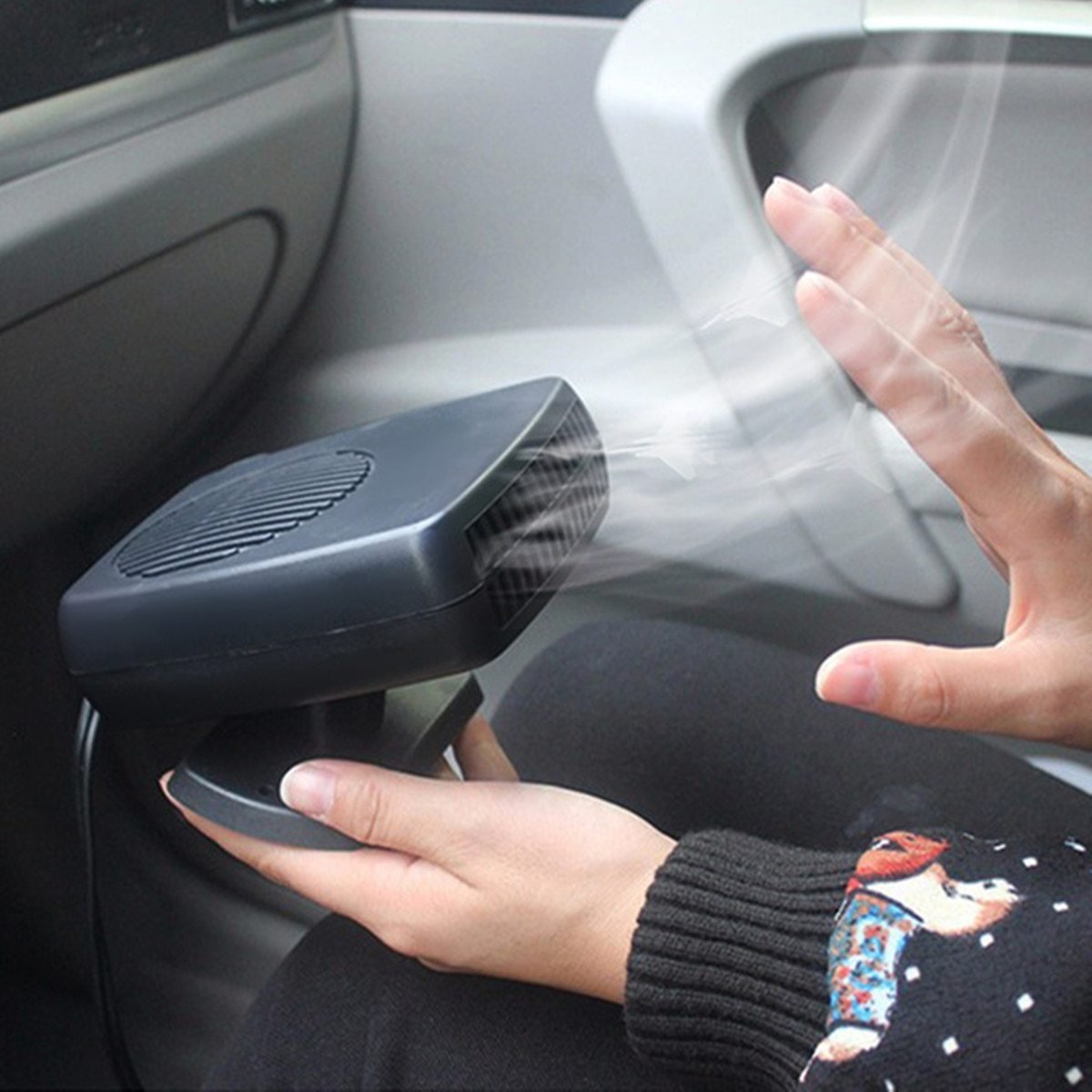 Portable Car Heater Defroster 12 Volt Electric Car Space Heater image 0