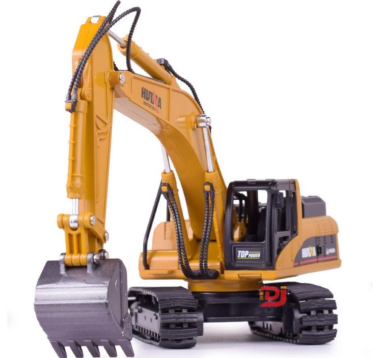 Kids RC Excavator Bulldozer Toy image 1