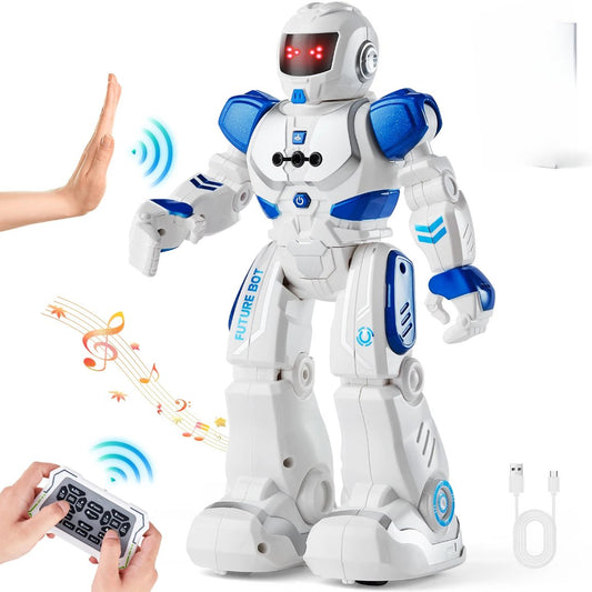 Kids Smart LED Dancing And Walking Robot Toy image 0