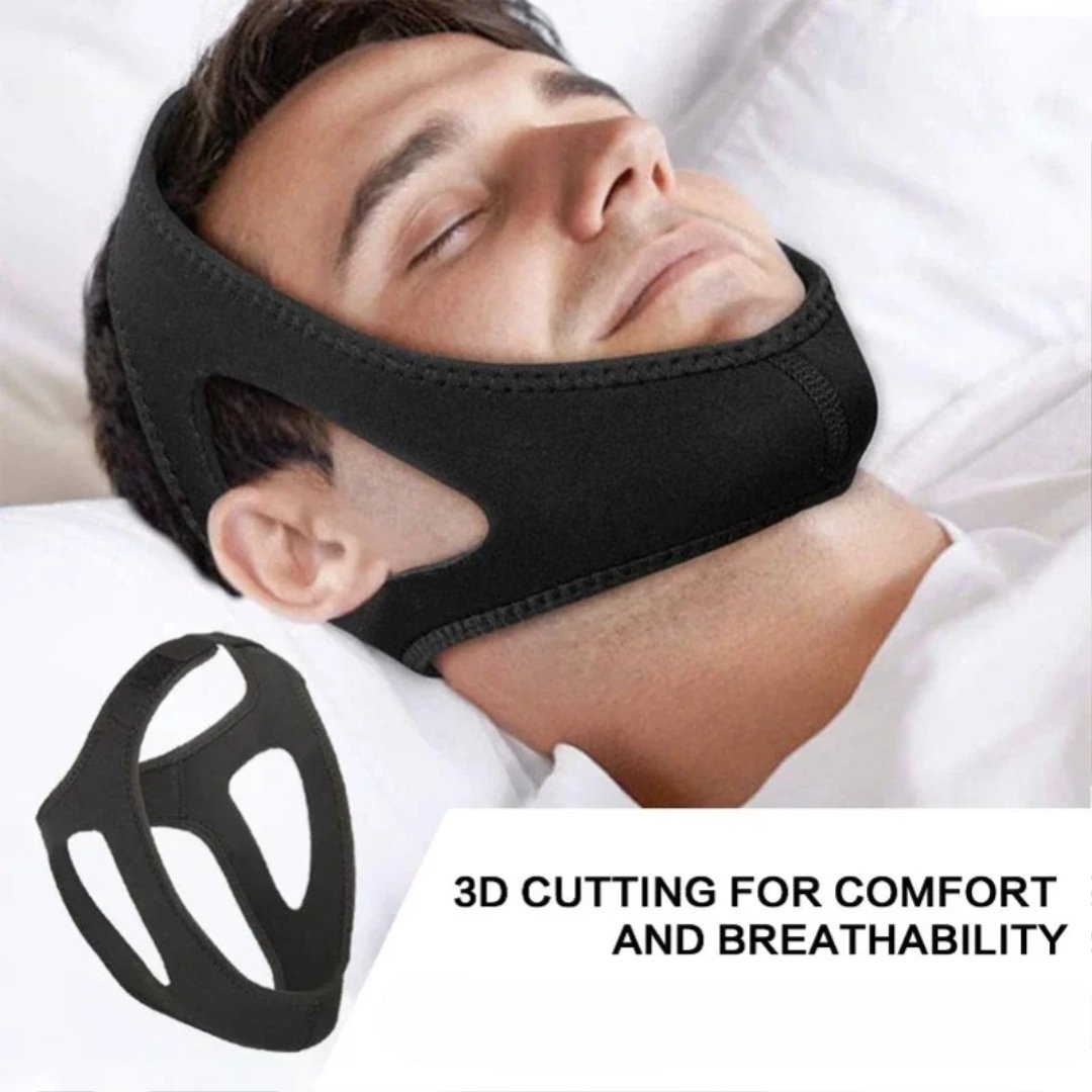 Anti Snoring CPAP Chin Strap For Sleep Apnea image 3