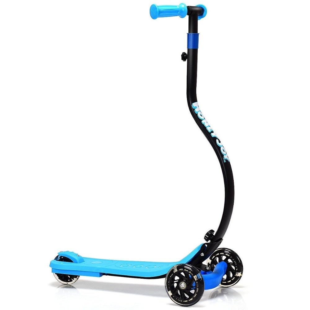 Kids Curved Foldable Riding Kick Scooter image 9