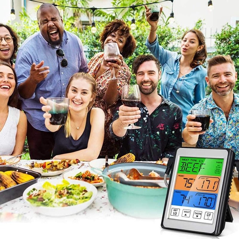 Premium Digital Cooking Meat BBQ Thermometer image 1