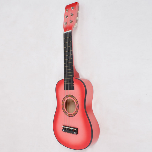 Kids Beginner Learning Acoustic Guitar With Pick 23" image 0