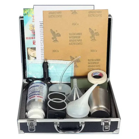 Car Headlight Restoration Kit – 800ml Liquid Polymer Scratch Remover & Polishing Fluid