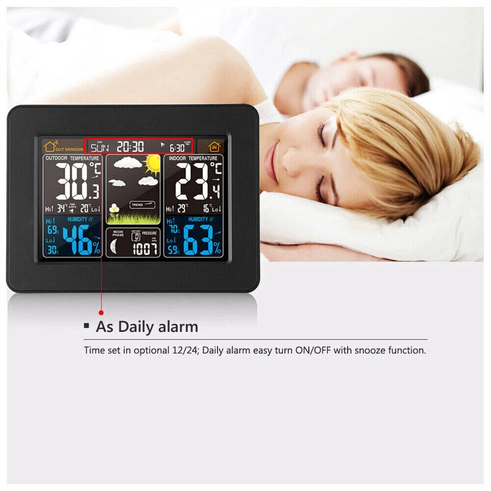 Wireless Home Weather Station Clock image 3