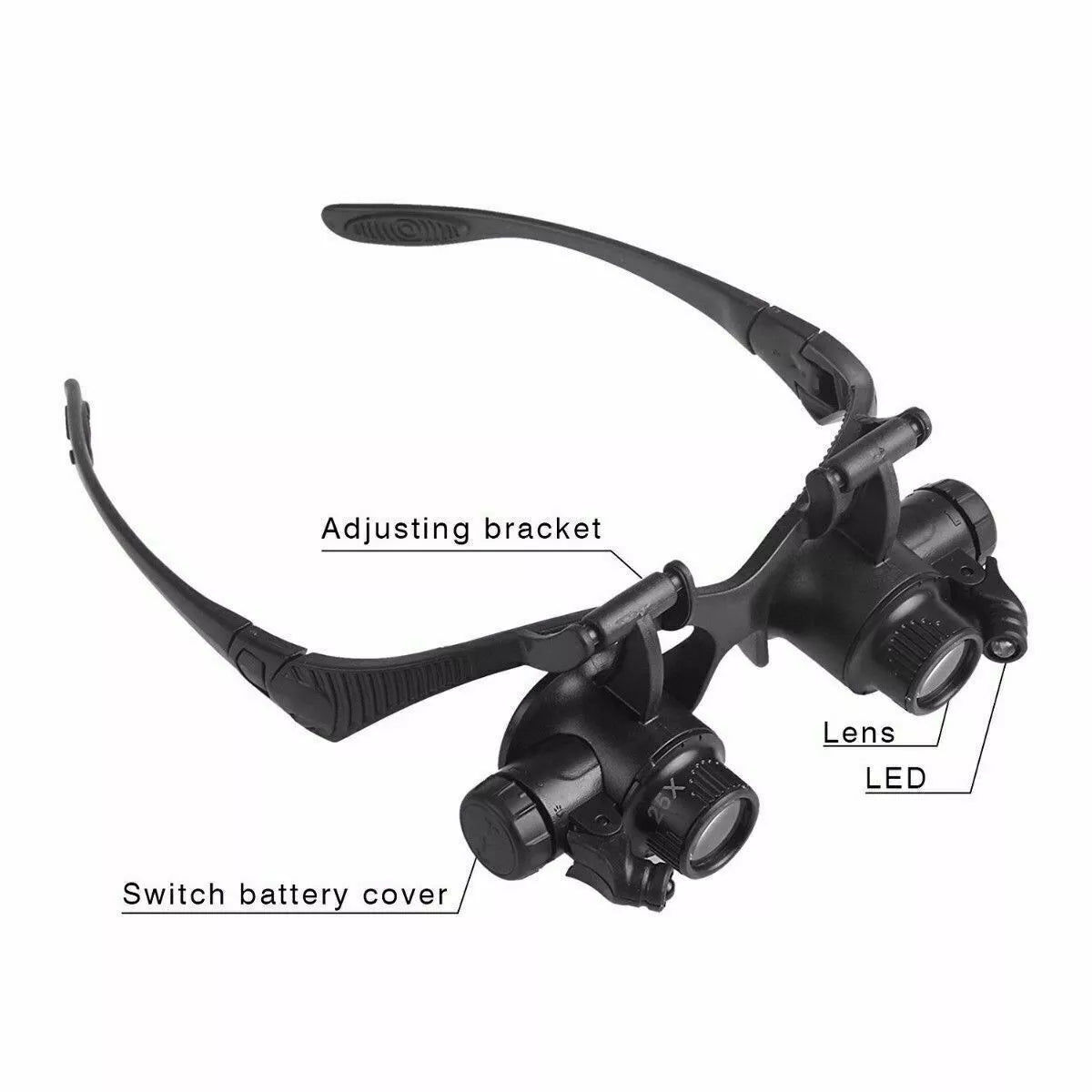Premium Wearable Lighted Magnifying Eyeglasses image 4