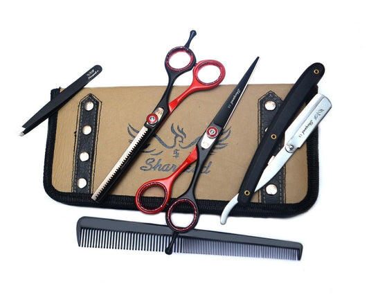 Ultimate Barber Hair Cutting Scissors And Comb Shear Set image 0
