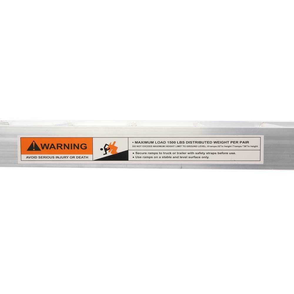 Heavy Duty Truck Bed Loading Trailer ATV Ramp image 2