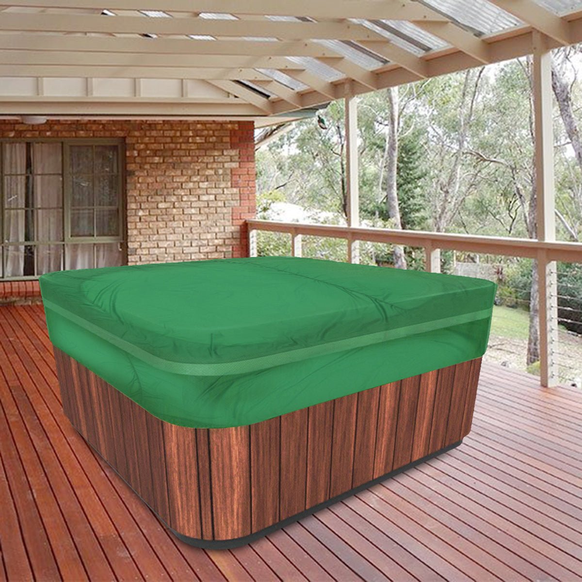 Waterproof Hot Tub Jacuzzi Swim Spa Cover image 3