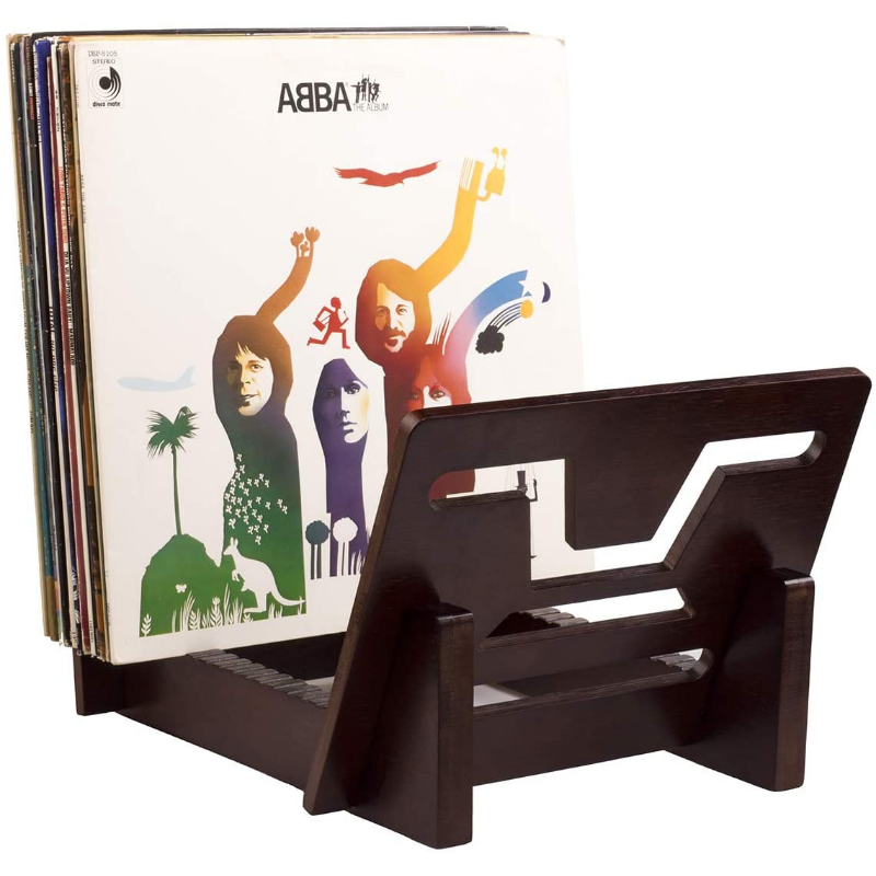 Modern Macrame Vinyl Record Holder Storage Stand image 6