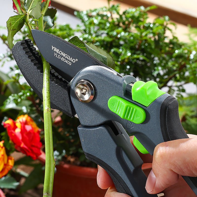 Premium Garden Pruning Hedge Shears Steel image 2