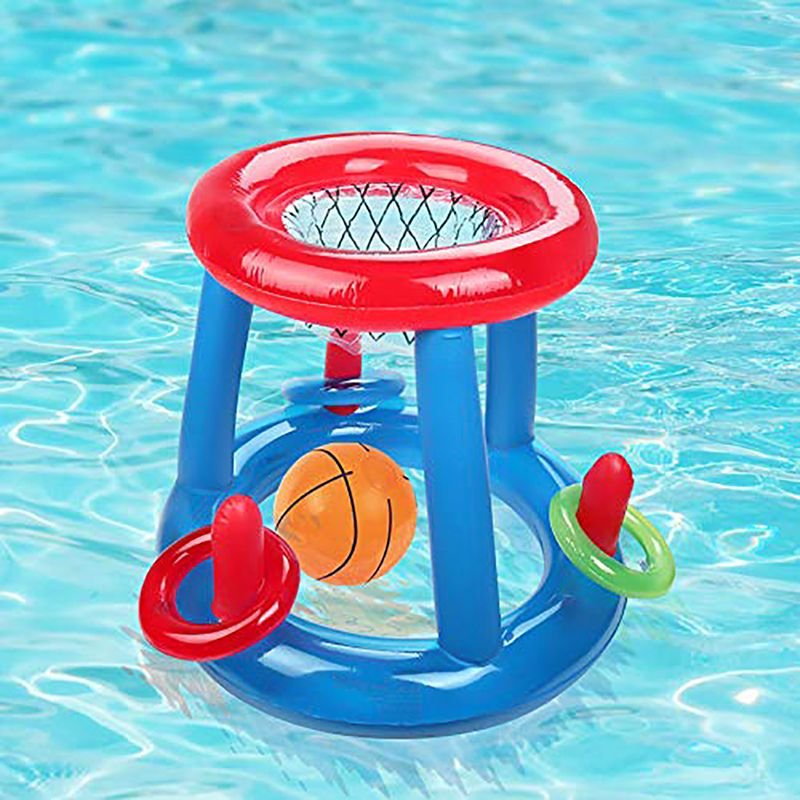 Floating Swimming Pool Basketball Hoop Net image 1