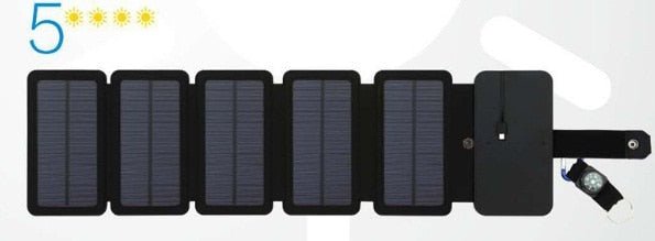 Portable Solar Powered Charger Panel Foldable image 5