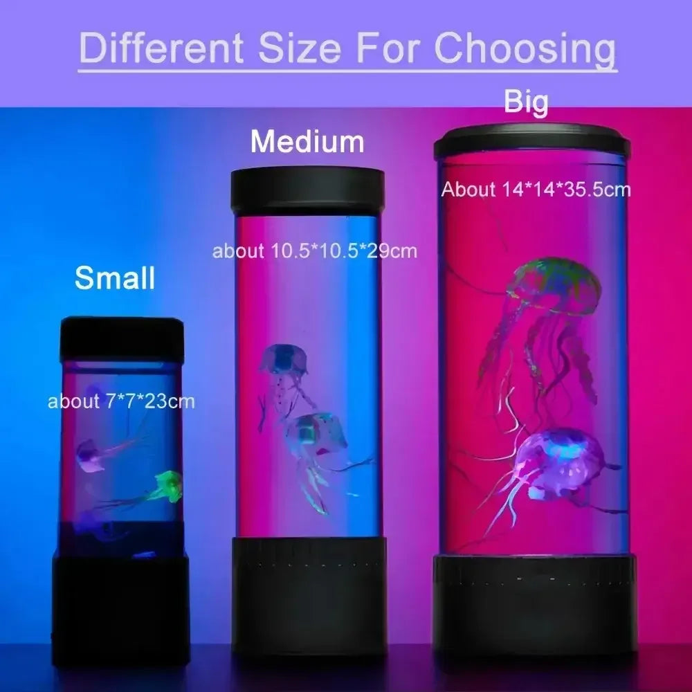 Color Changing Jellyfish Lamp