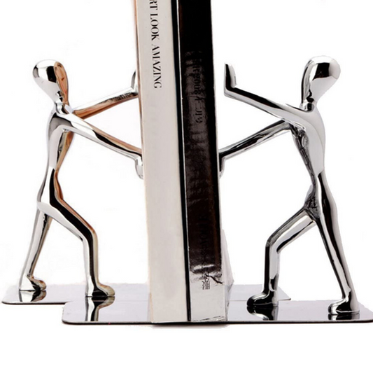 Premium Stainless Steel Modern Bookend image 0
