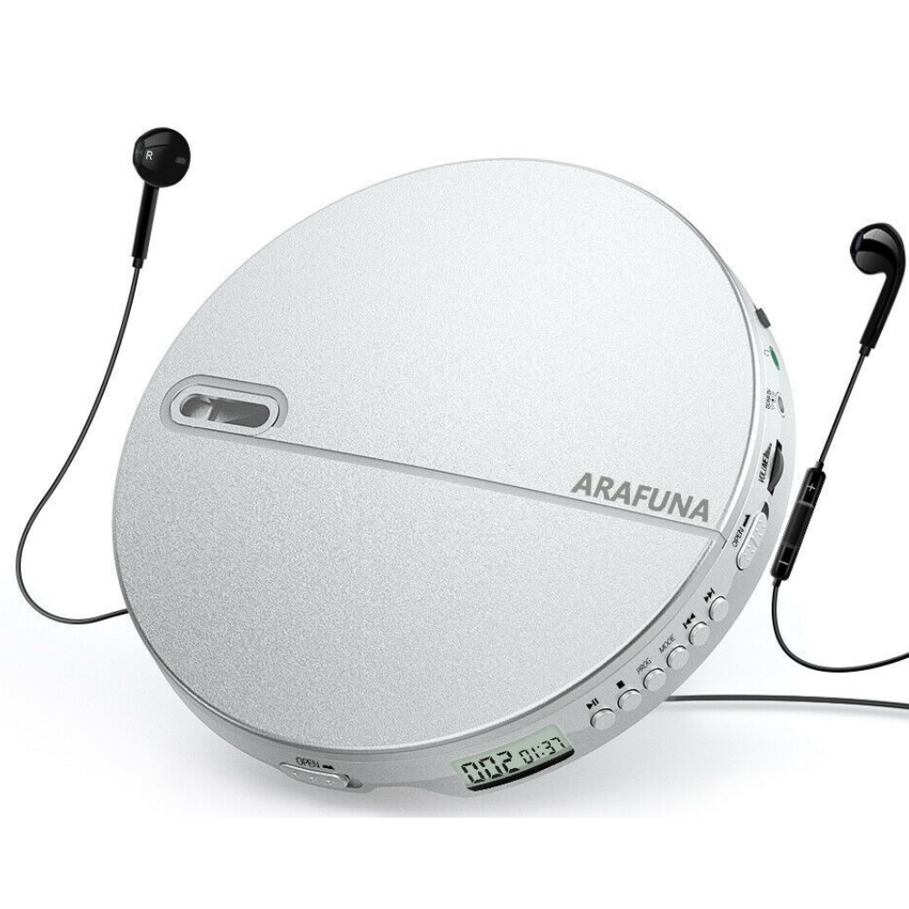 Small Portable Compact Personal CD Player With Headphones image 1