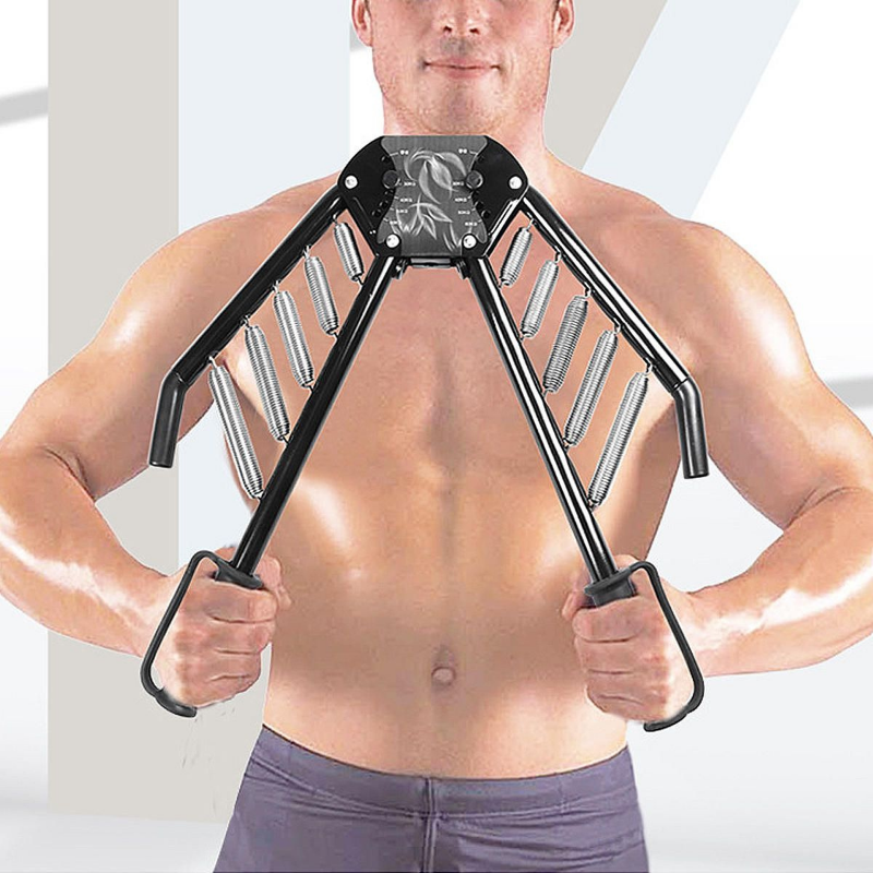 Premium Adjustable Chest Exerciser Resistance Workout Tool image 0