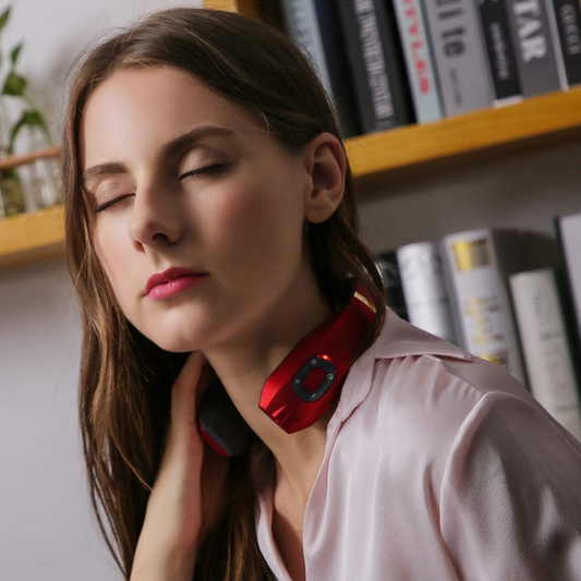 Premium Heated Stiff Neck Cervical Massager image 0